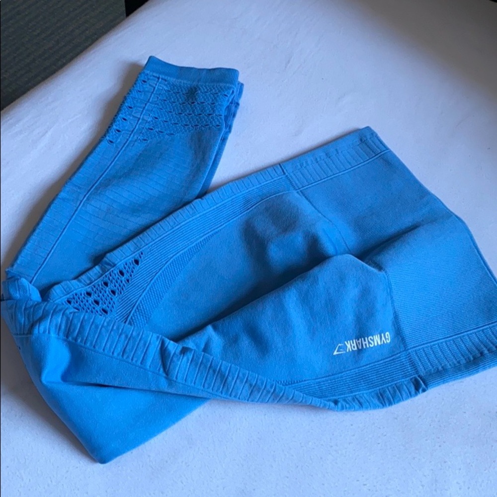 Gymshark seemless impact blue